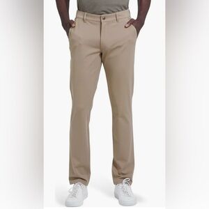 True Classic Tech Pants Khaki Slim 38x34 NWT IN PACKAGE
